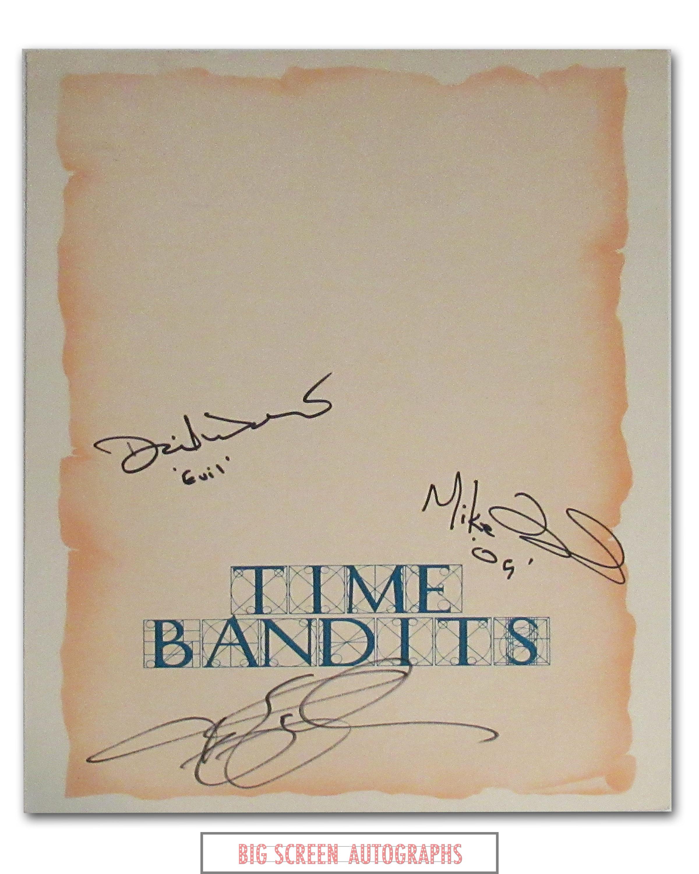Time Bandits synopsis signed x3