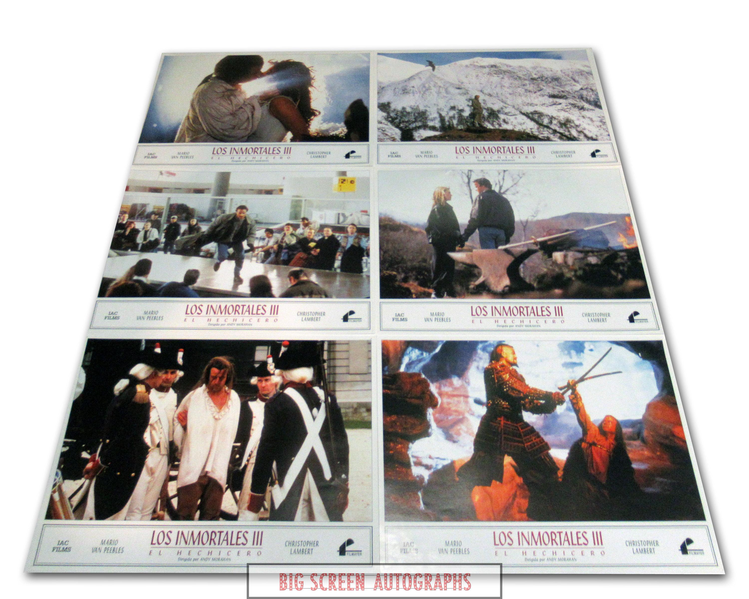 Highlander 3 lobby card set - Image 2
