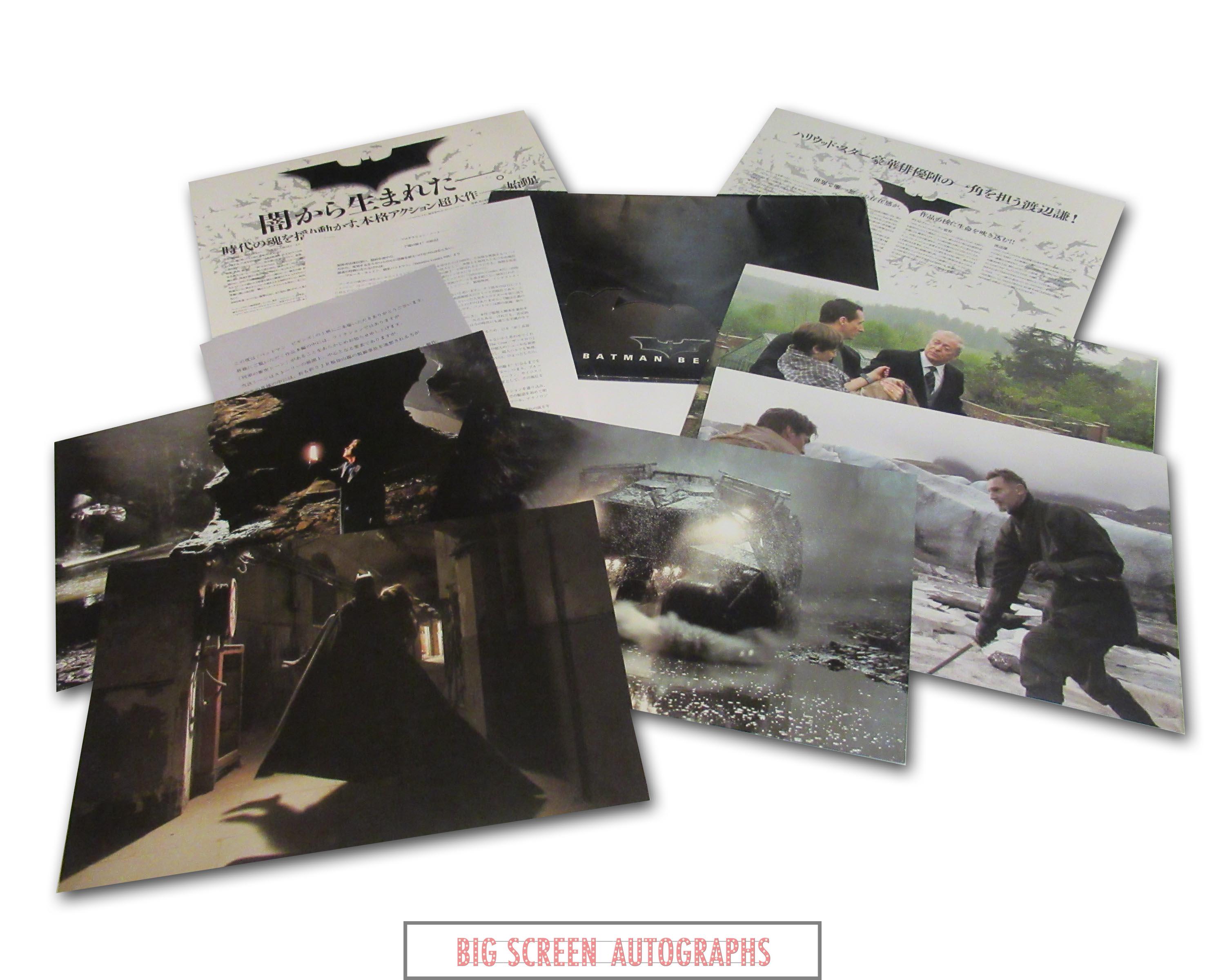 Batman Begins Japanese press kit - Image 2