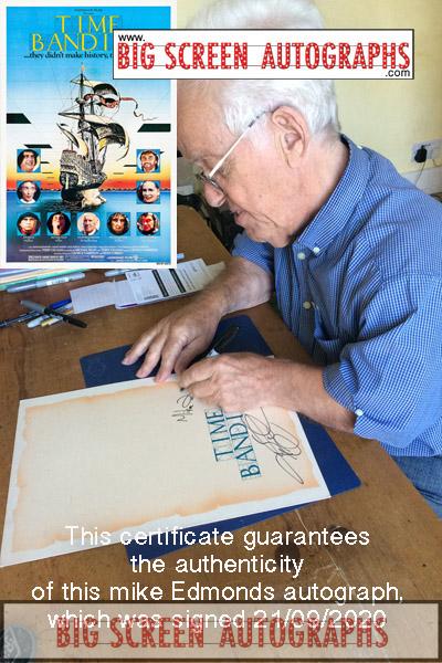 Time Bandits synopsis signed x3 - Image 3