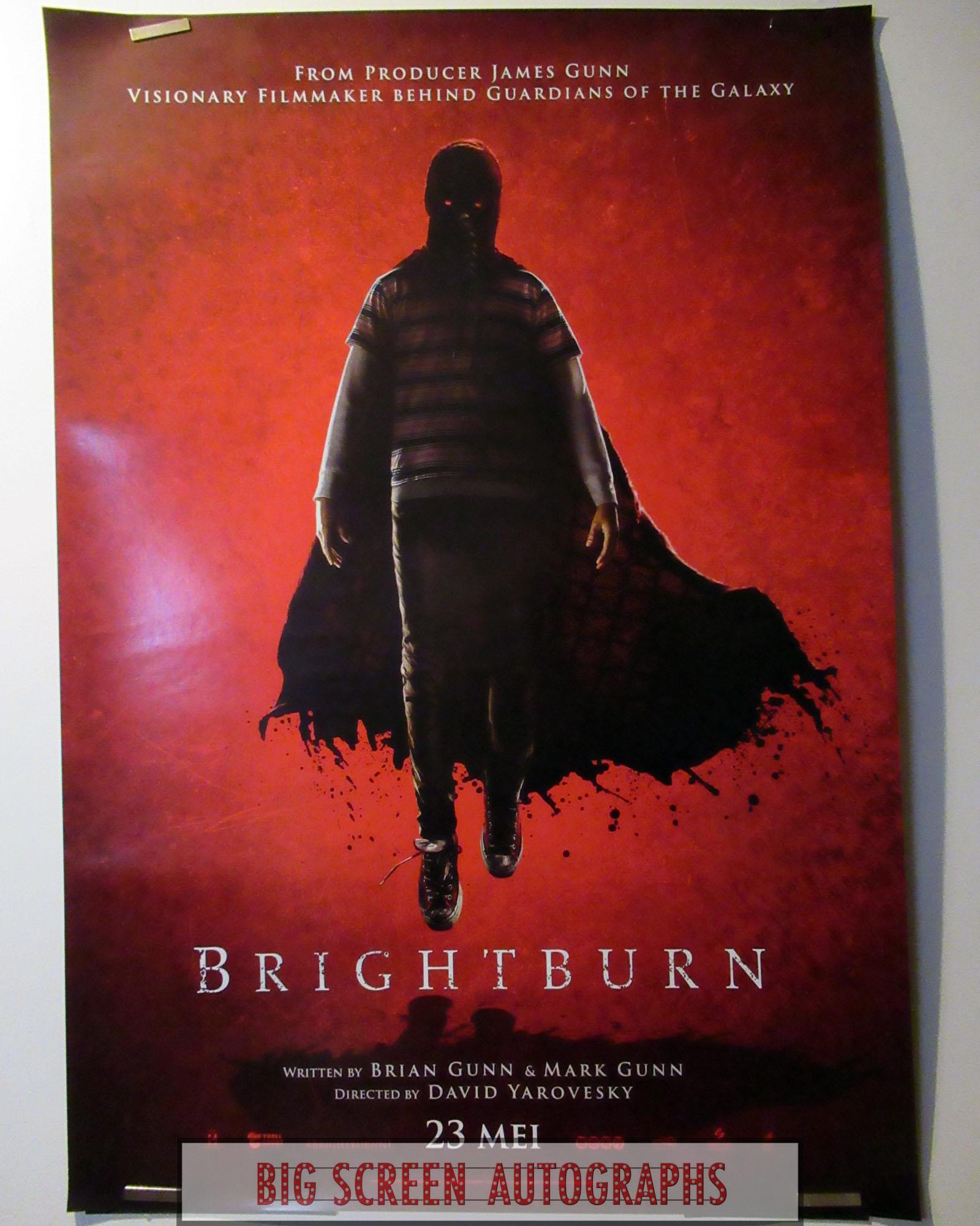 Bright Burn one sheet poster