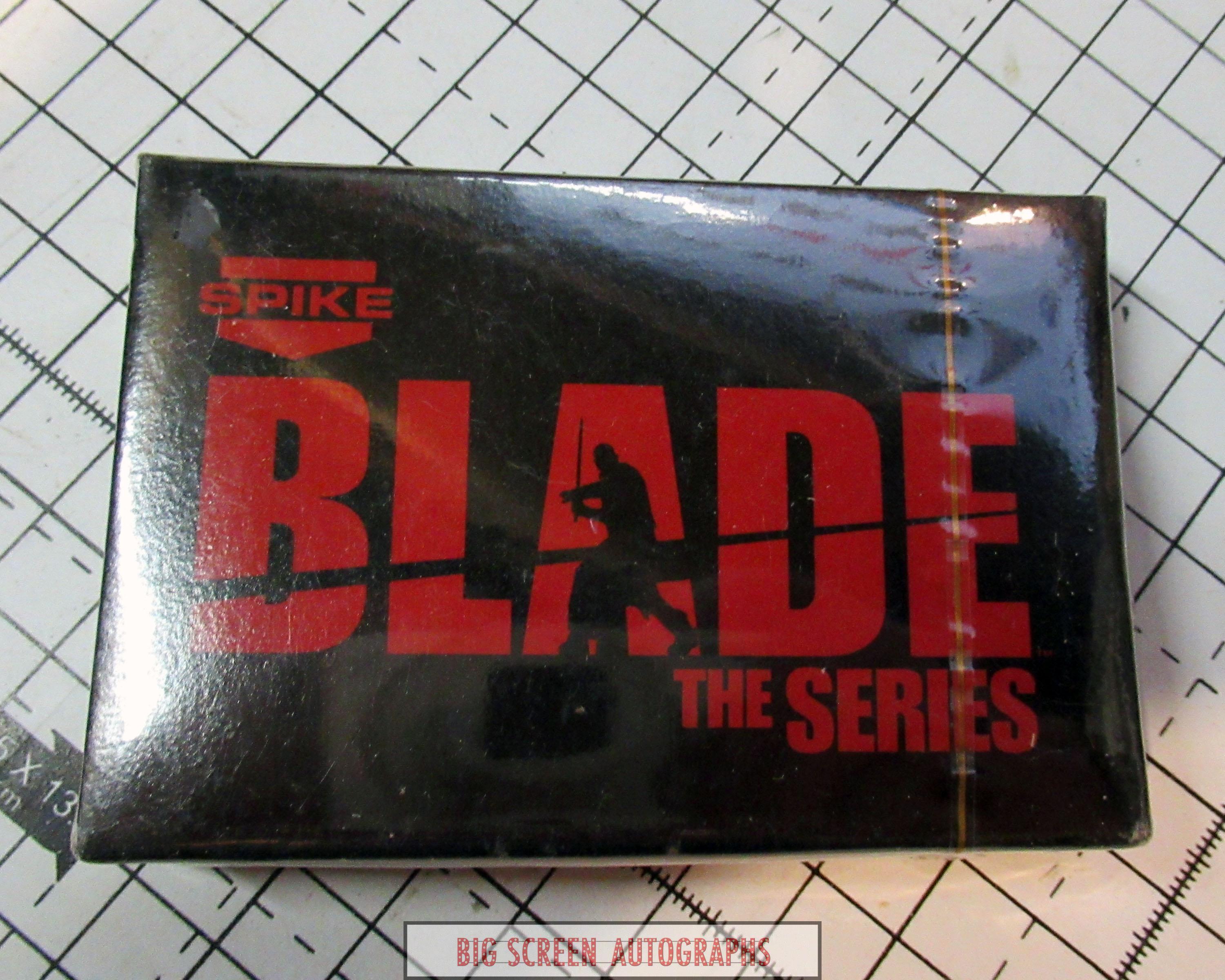 Blade TV series promo playing cards | Big Screen Autographs