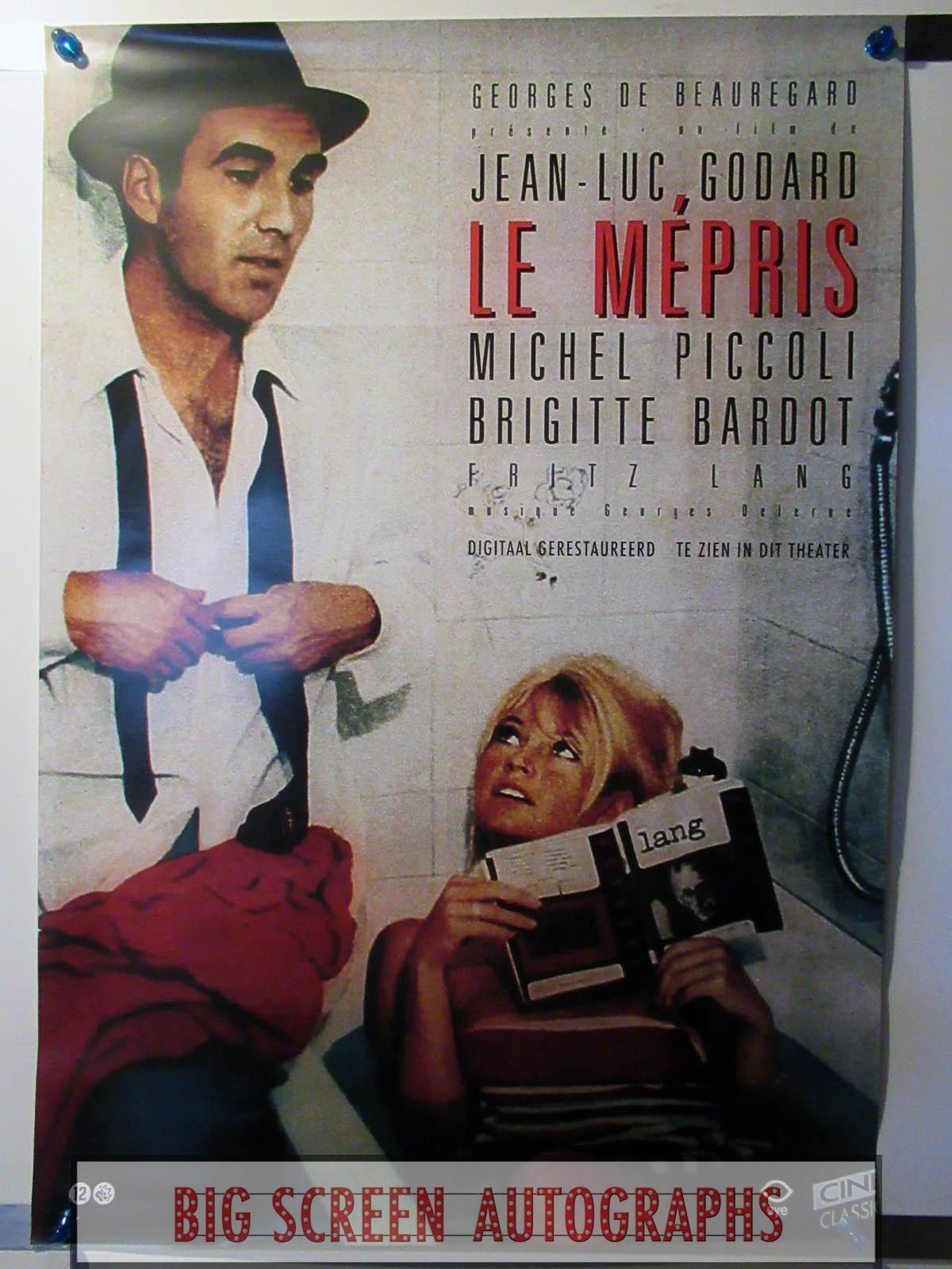 Le Mepris one sheet poster