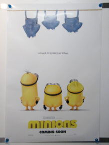 Minions one sheet poster