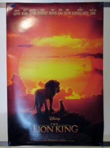 The Lion King one sheet poster V1