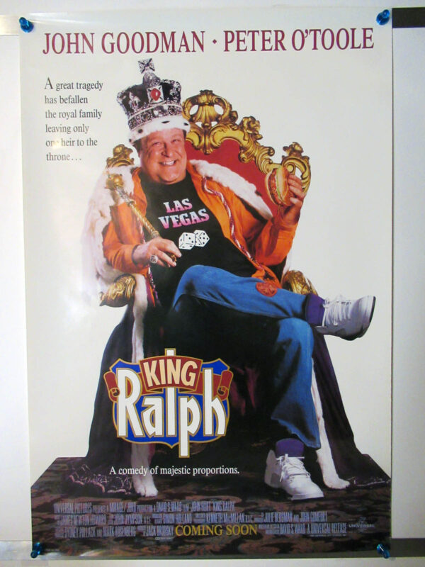 King Ralph one sheet poster | Big Screen Autographs