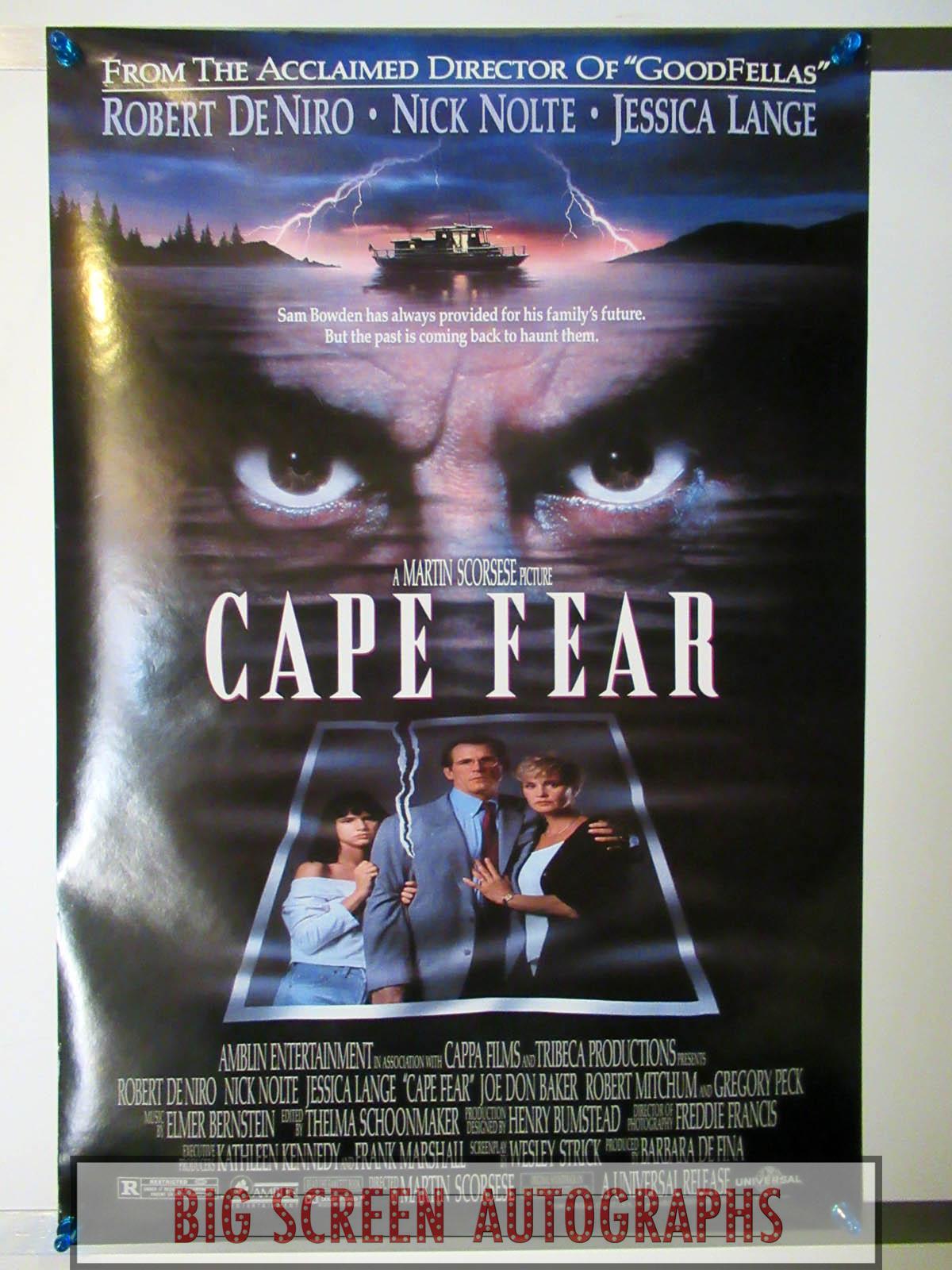 Cape Fear one sheet poster