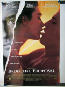 Indecent Proposal one sheet poster