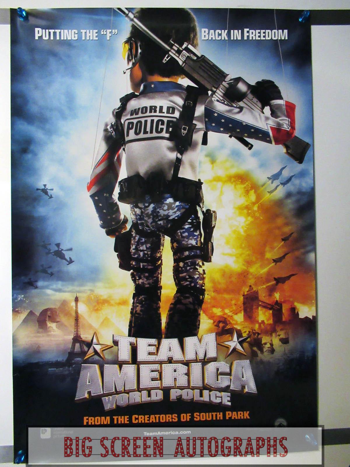 Team America one sheet poster V2