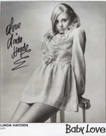 Linda Hayden signed photo A