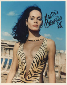 Martine Beswick signed photo