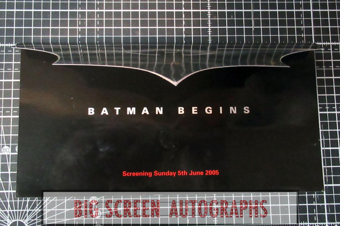 Batman Begins press screening ticket - Image 3