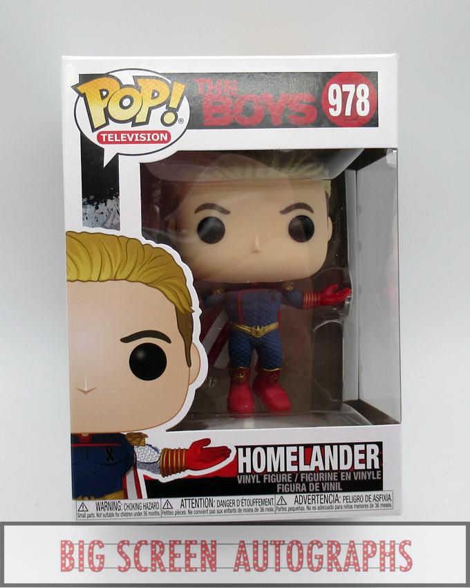 The Boys Funko pop figure Homelander | Big Screen Autographs