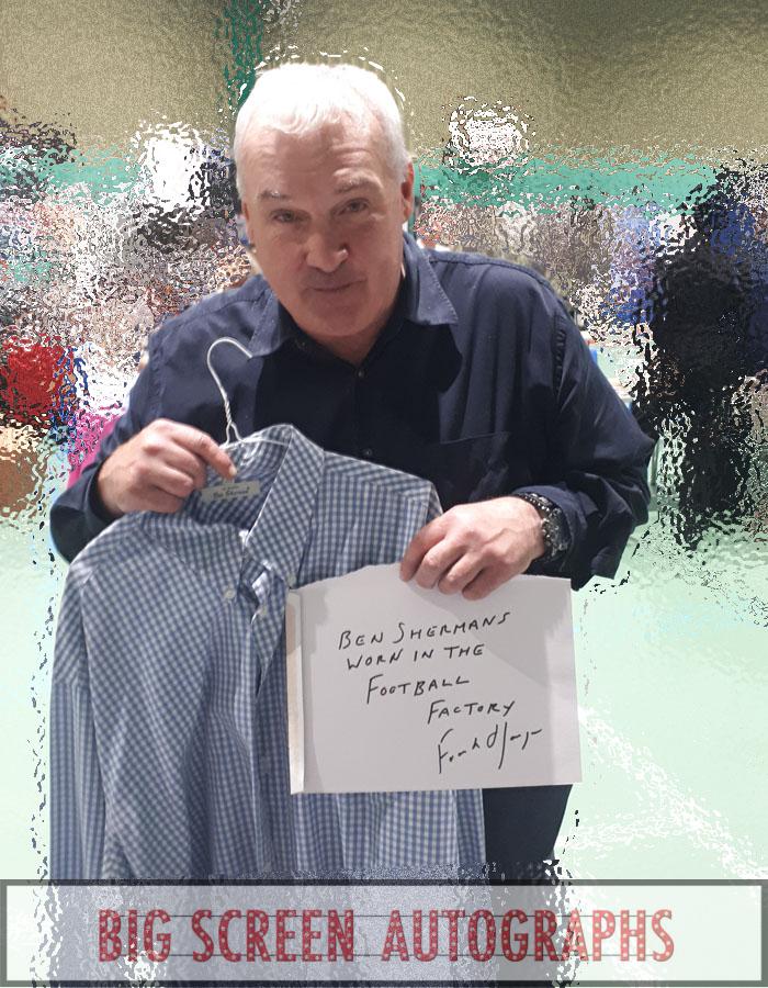 Football Factory Cast The Football Factory film worn shirt | Big Screen Autographs
