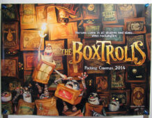 The Boxtrolls quad poster