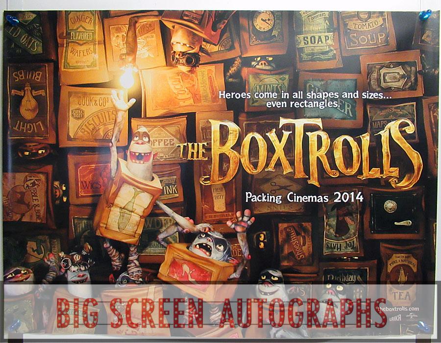 The Boxtrolls quad poster