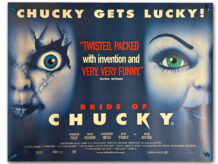 Bride Of Chucky quad poster
