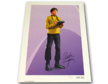Star Trek Official L/E signed print Walter Koenig