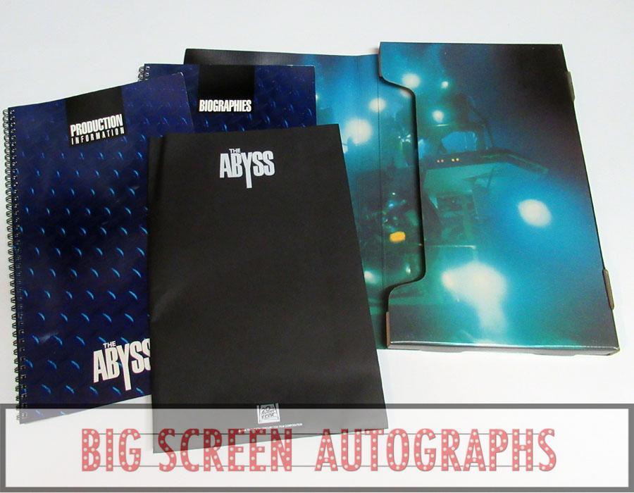 The Abyss US press kit