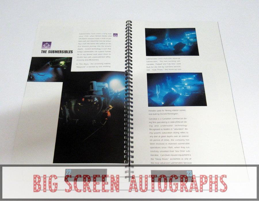 The Abyss US press kit - Image 32