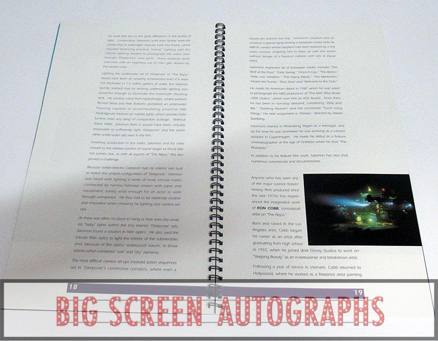 The Abyss US press kit - Image 18