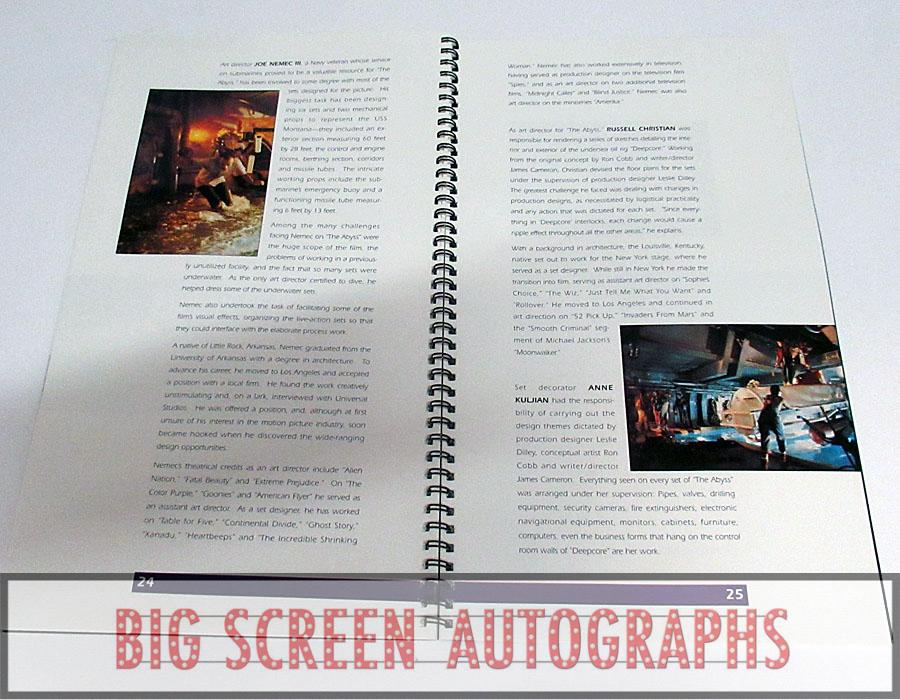 The Abyss US press kit - Image 15