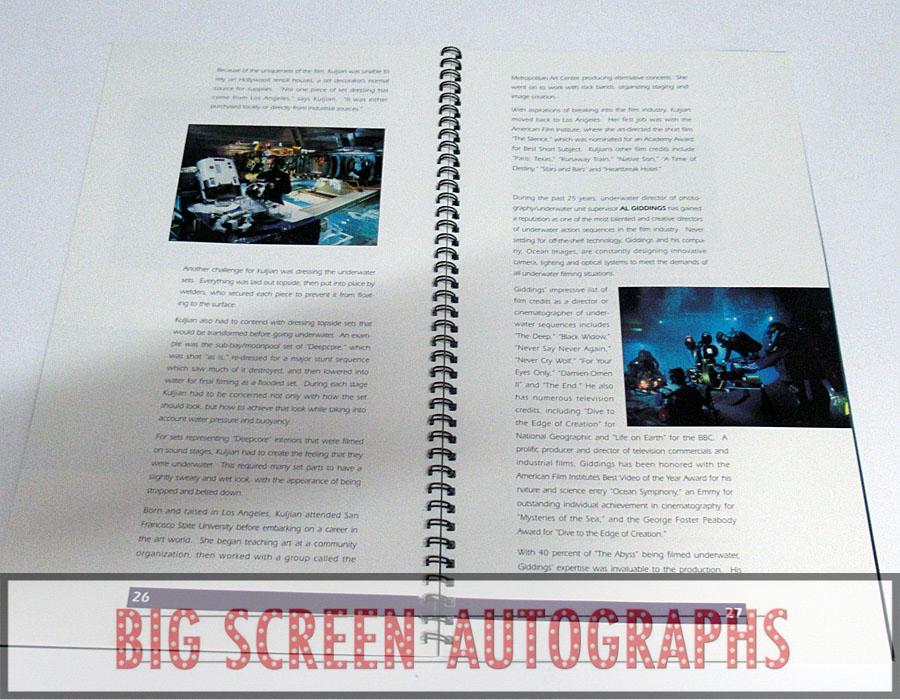 The Abyss US press kit - Image 14