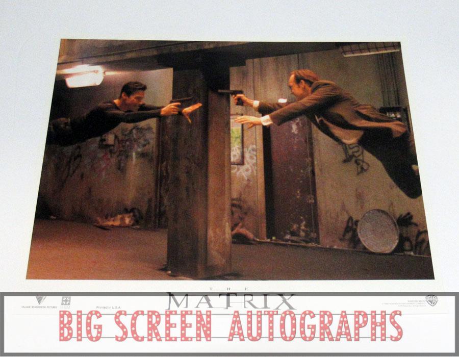 The Matrix lobby card C | Big Screen Autographs