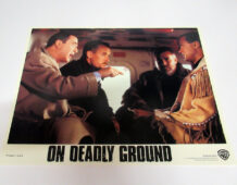 On Deadly Ground lobby card D
