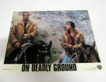 On Deadly Ground lobby card A