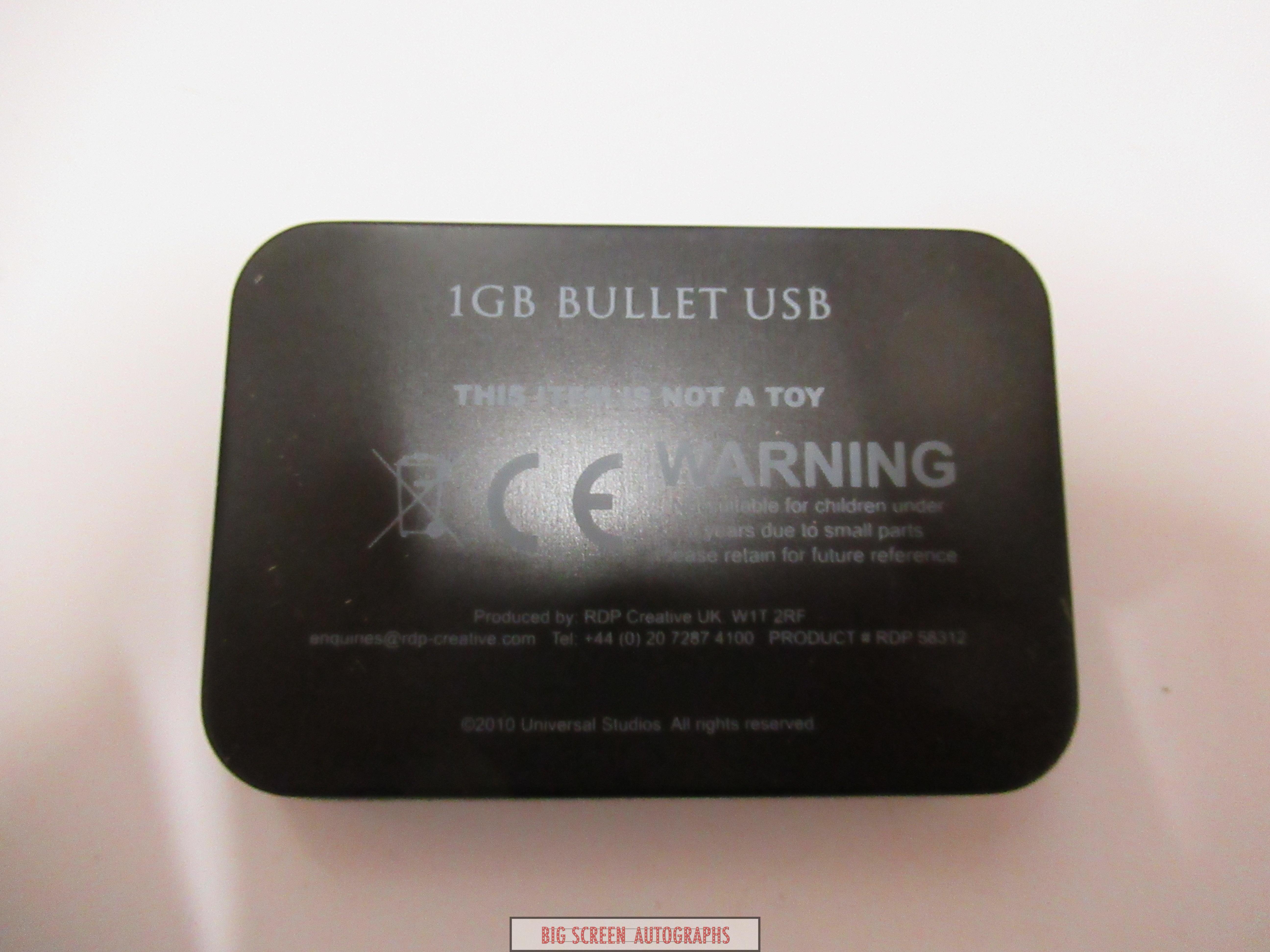 The Wolfman USB silver bullet | Big Screen Autographs