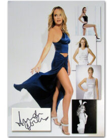 Amanda Holden signed display