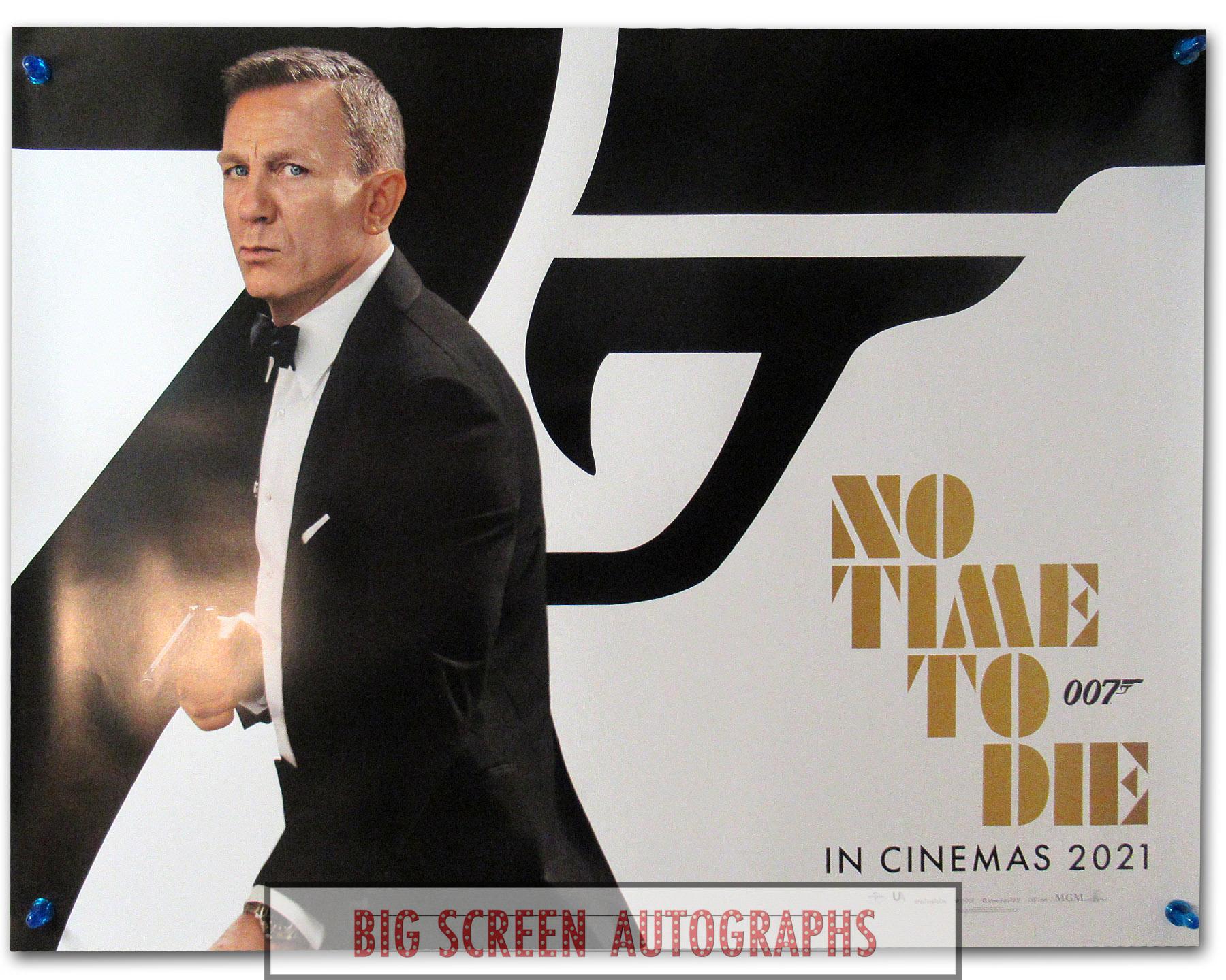 No Time To Die 'Bond' quad poster 2021 version