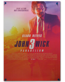 John Wick 3 one sheet poster