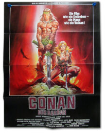 Conan the Barbarian German poster