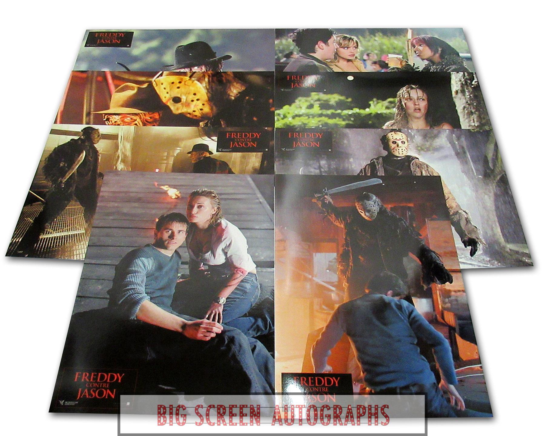 Freddy Vs. Jason lobby card set | Big Screen Autographs