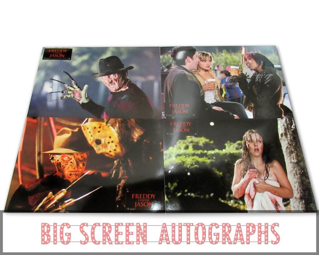 Freddy Vs. Jason lobby card set | Big Screen Autographs