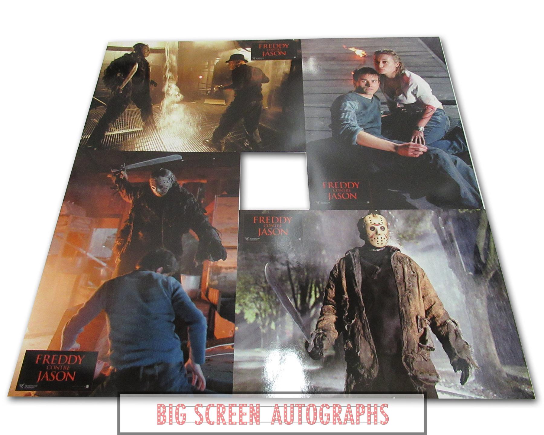 Freddy Vs. Jason lobby card set | Big Screen Autographs
