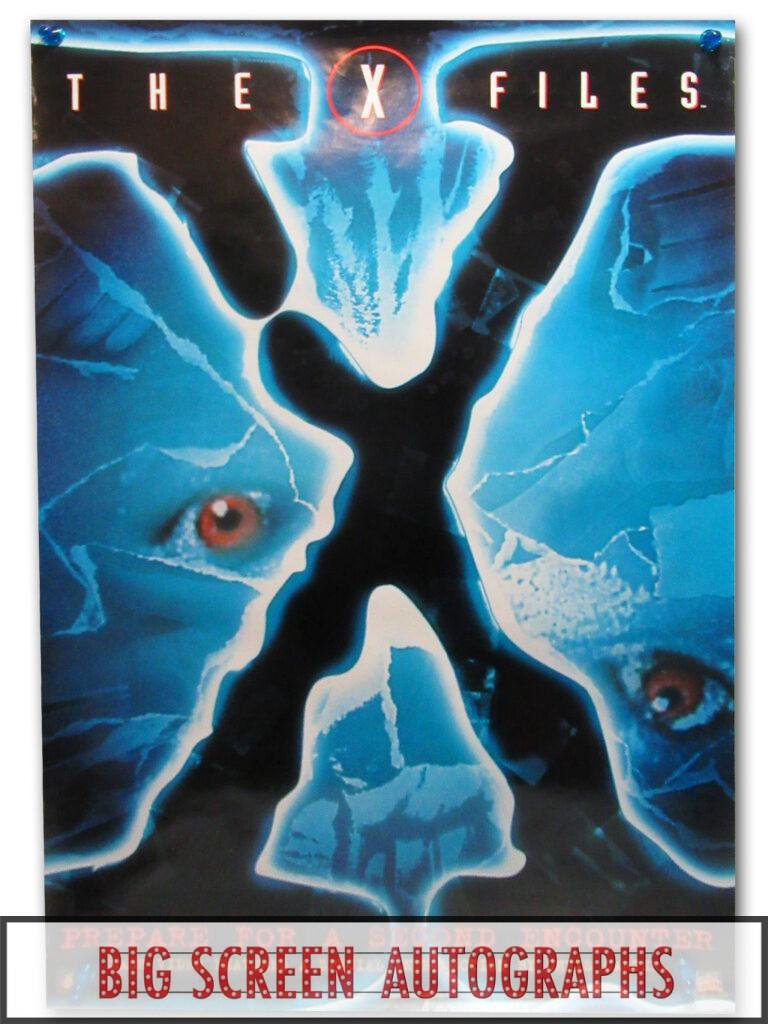 The X-Files VHS poster | Big Screen Autographs