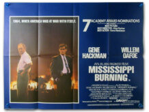 Mississippi Burning quad poster