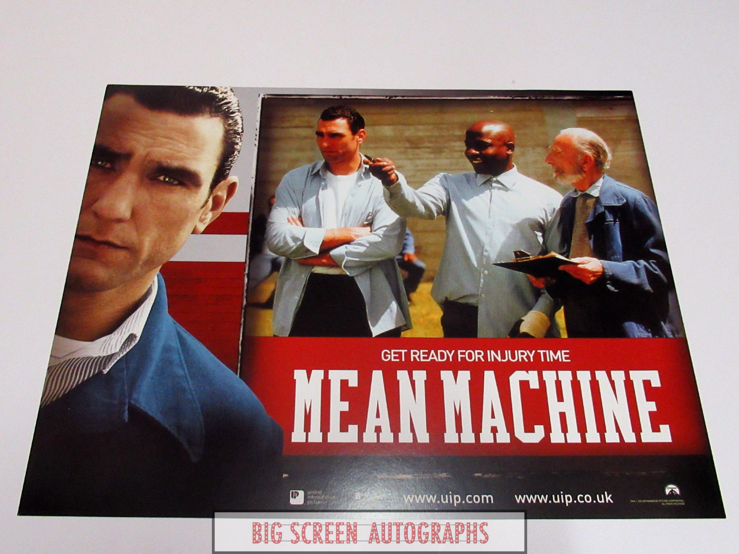 Mean Machine lobby card B | Big Screen Autographs