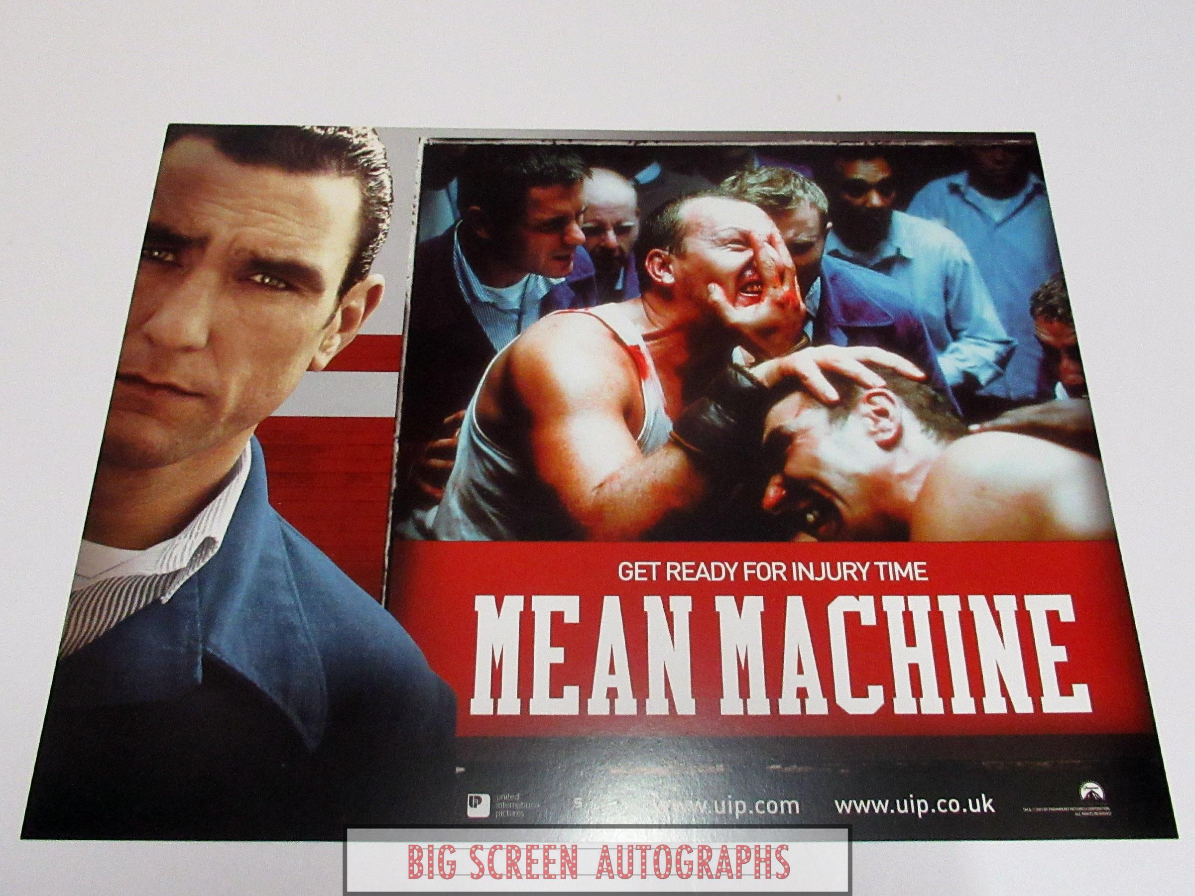 Mean Machine Cart Mean machine lobby card C | Big Screen Autographs