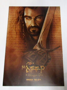 The Hobbit IMAX poster 'Thorin'