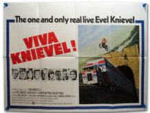 Viva Knievel! quad poster