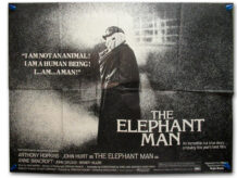 The Elephant Man quad poster