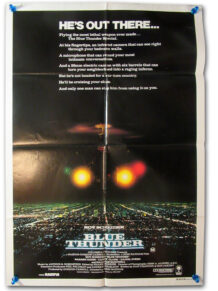 Blue Thunder one sheet poster