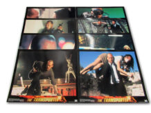 The Transporter lobby card set