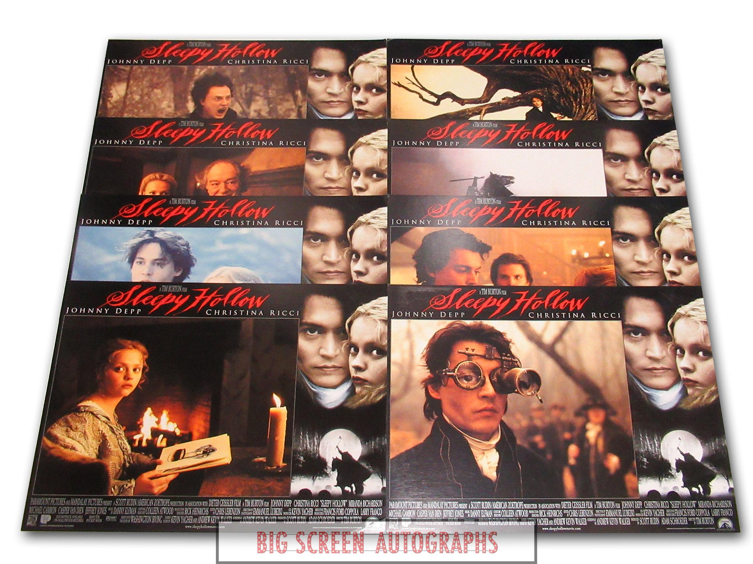 Sleepy Hollow lobby card set
