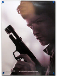 Wanted one sheet poster James McAvoy