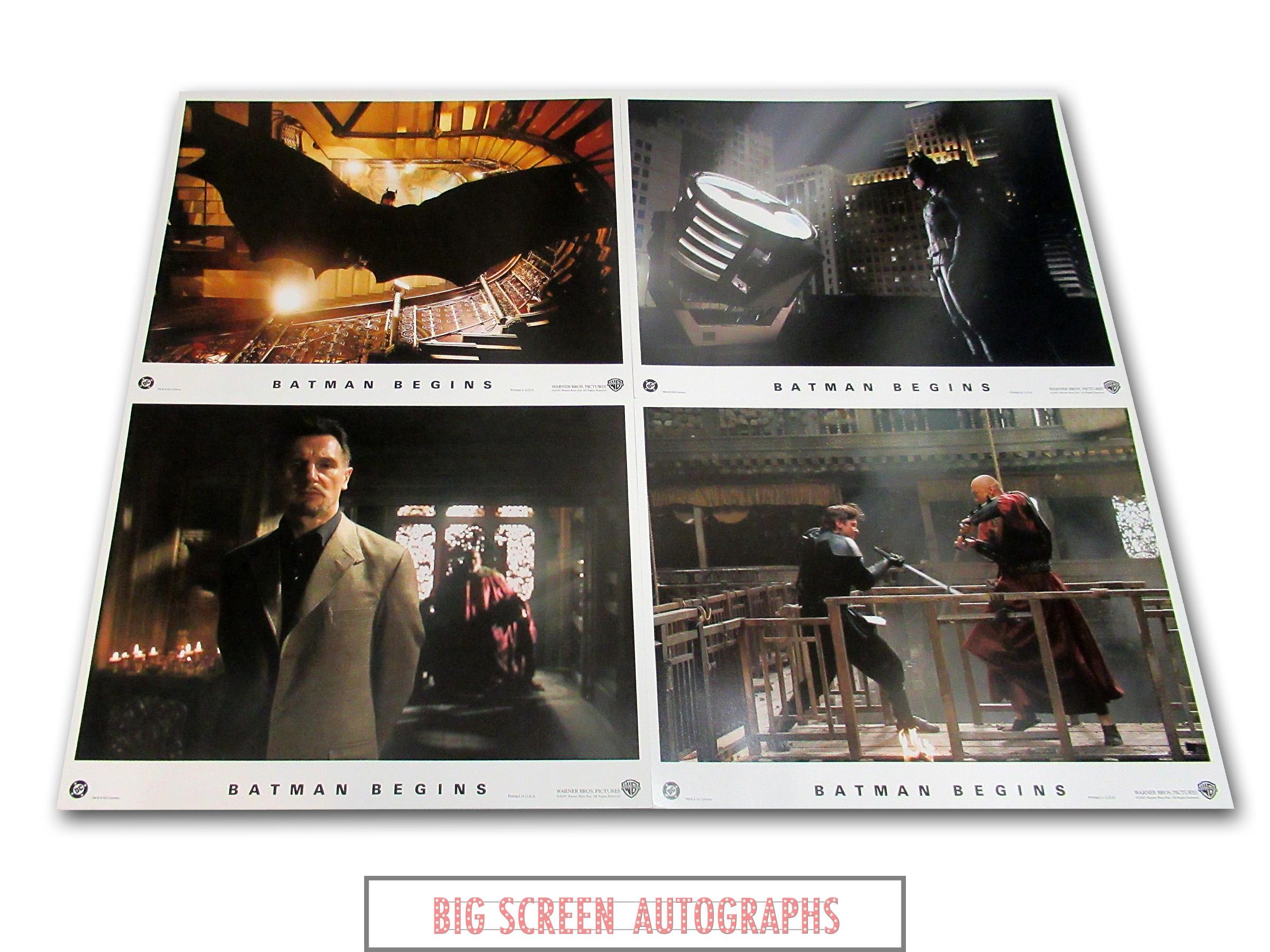 Batman Begins lobby card set - Image 3
